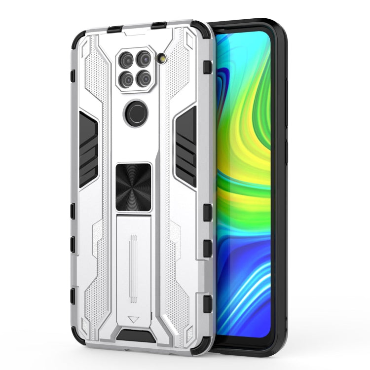 For Xiaomi Redmi Note 9 Supersonic PC + TPU Shock-proof Protective Case with Holder