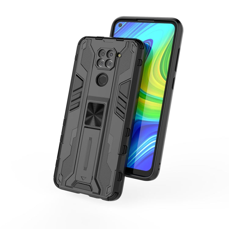 For Xiaomi Redmi Note 9 Supersonic PC + TPU Shock-proof Protective Case with Holder