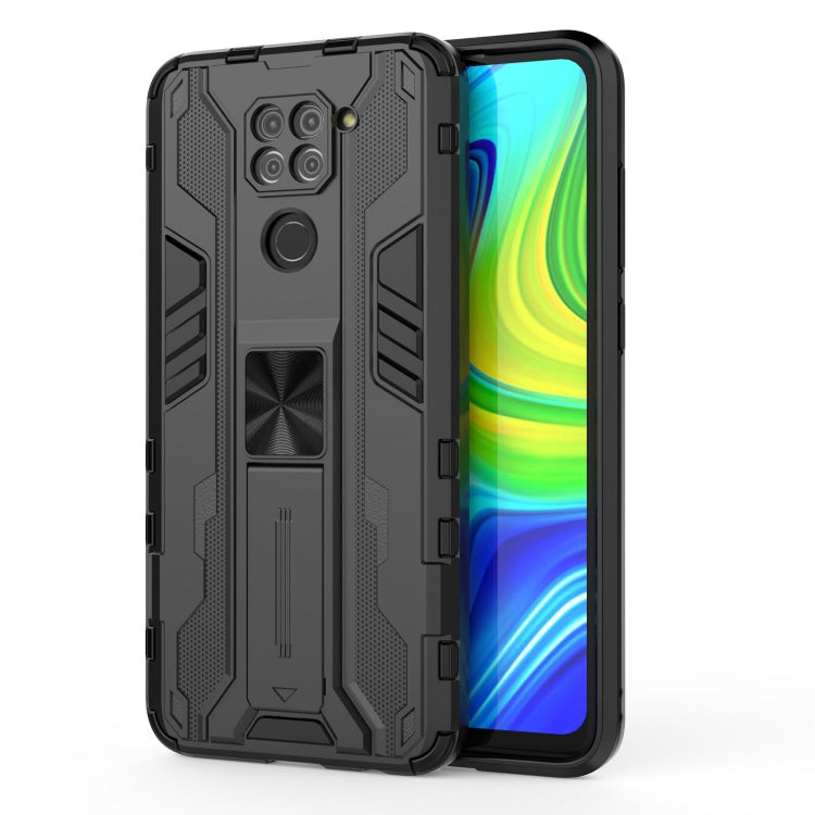 For Xiaomi Redmi Note 9 Supersonic PC + TPU Shock-proof Protective Case with Holder