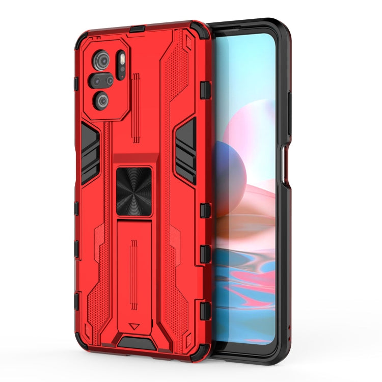 For Xiaomi Redmi Note 10 4G Supersonic PC + TPU Shock-proof Protective Case with Holder