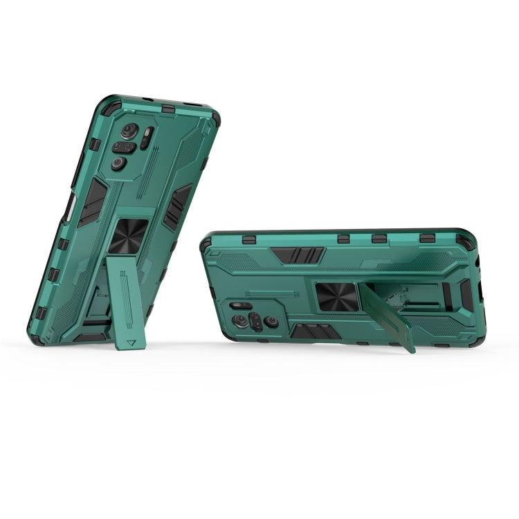 For Xiaomi Redmi Note 10 4G Supersonic PC + TPU Shock-proof Protective Case with Holder