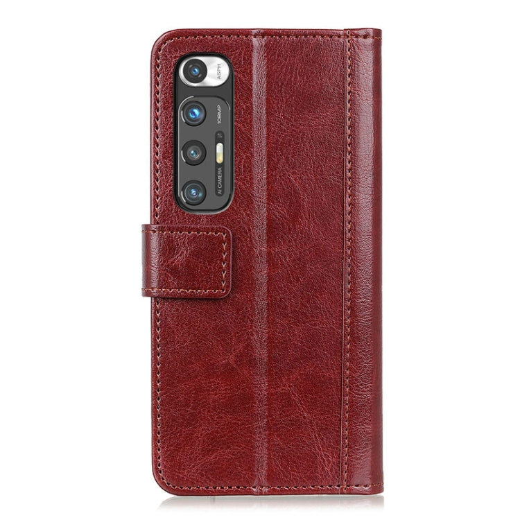 For Xiaomi Mi 10S Peas Crazy Horse Texture Horizontal Flip Leather Case with Holder & Card Slots & Wallet