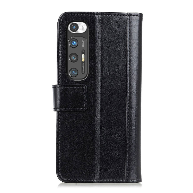 For Xiaomi Mi 10S Peas Crazy Horse Texture Horizontal Flip Leather Case with Holder & Card Slots & Wallet