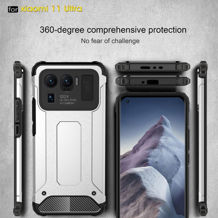 For Xiaomi Mi 11 Ultra Magic Armor TPU + PC Combination Case