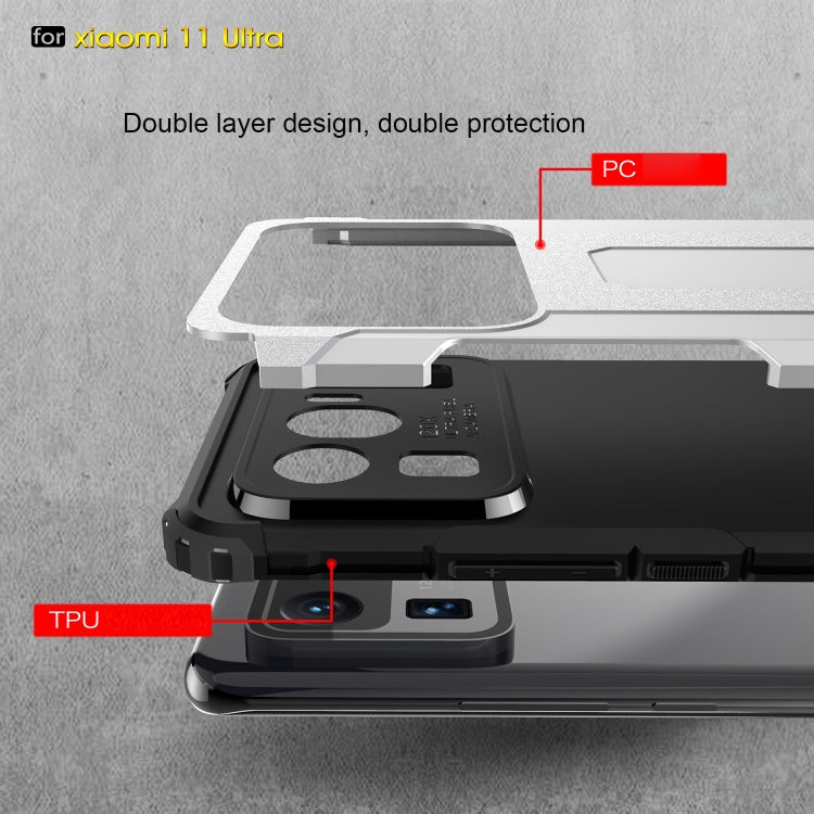 For Xiaomi Mi 11 Ultra Magic Armor TPU + PC Combination Case