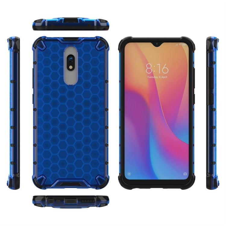 For Xiaomi Redmi 8A Shockproof Honeycomb PC + TPU Case