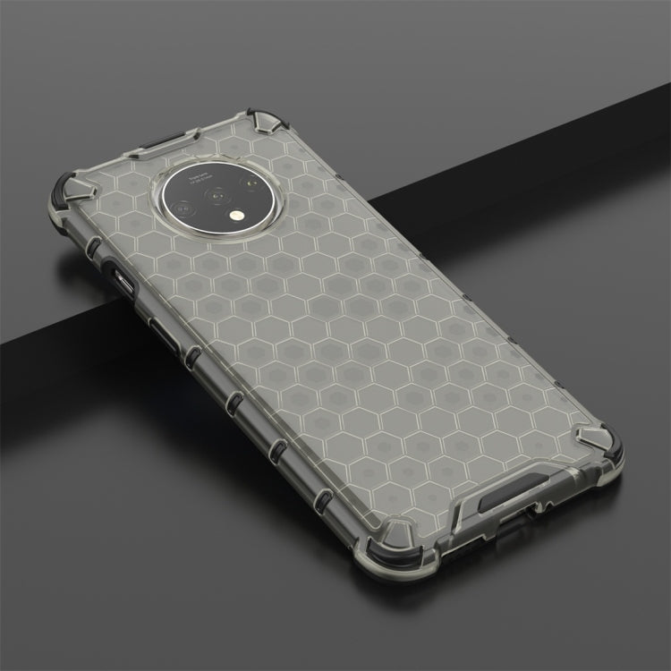 For OnePlus 7T Shockproof Honeycomb PC + TPU Case