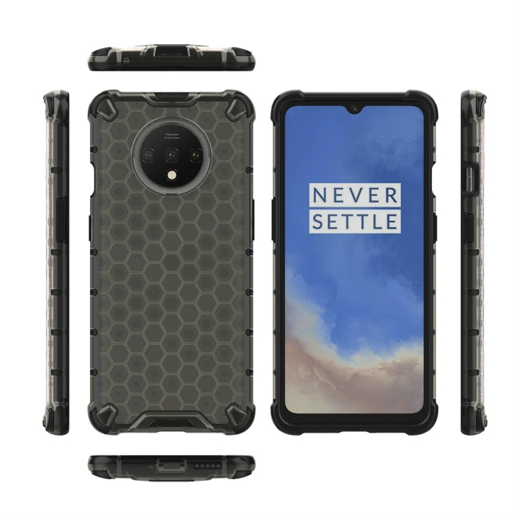 For OnePlus 7T Shockproof Honeycomb PC + TPU Case