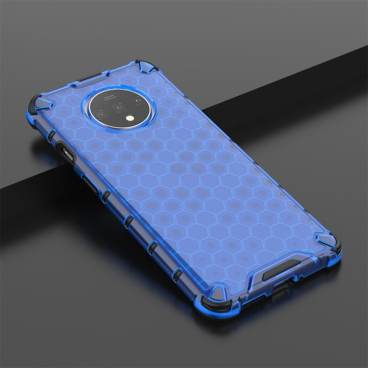 For OnePlus 7T Shockproof Honeycomb PC + TPU Case