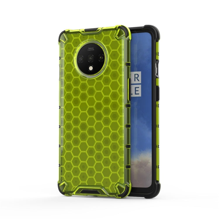 For OnePlus 7T Shockproof Honeycomb PC + TPU Case