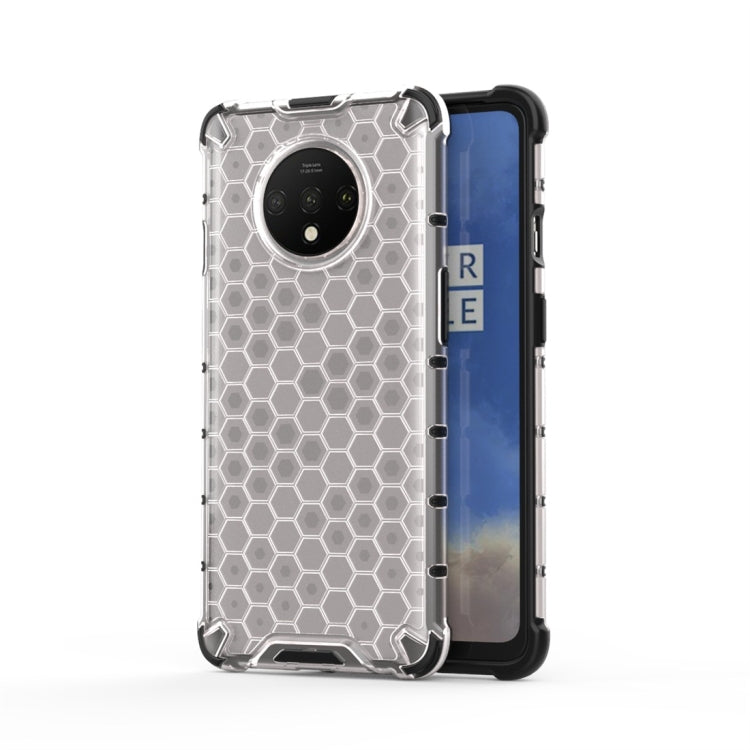For OnePlus 7T Shockproof Honeycomb PC + TPU Case