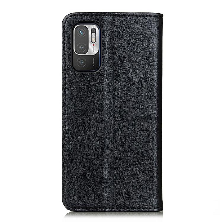 For Xiaomi Redmi Note 10 5G / Poco M3 Pro 4G / Poco M3 Pro 5G Magnetic Crazy Horse Texture Horizontal Flip Leather Case with Holder & Card Slots & Wallet