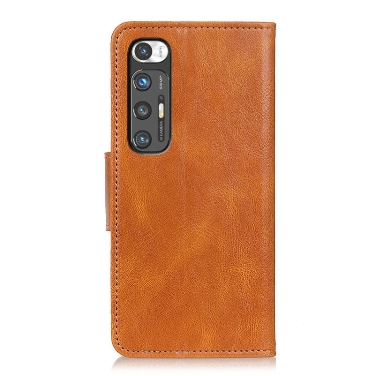 For Xiaomi Mi 10S Mirren Crazy Horse Texture Horizontal Flip Leather Case with Holder & Card Slots & Wallet
