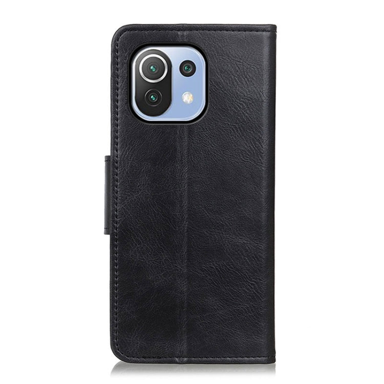 For Xiaomi Mi 11 Lite Mirren Crazy Horse Texture Horizontal Flip Leather Case with Holder & Card Slots & Wallet
