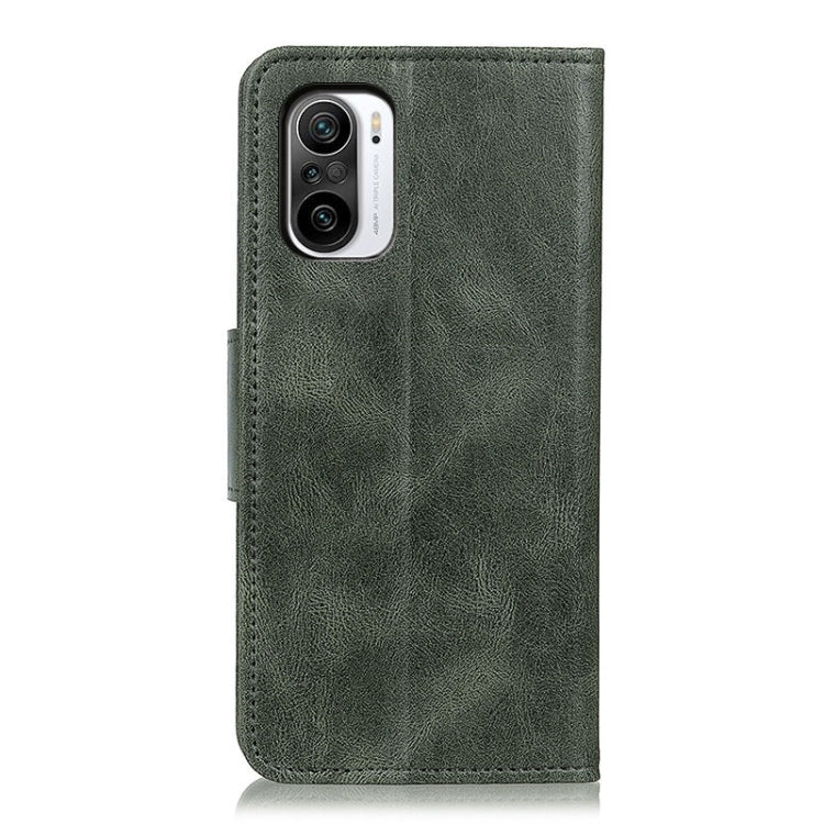 For Xiaomi Redmi K40 / K40 Pro Mirren Crazy Horse Texture Horizontal Flip Leather Case with Holder & Card Slots & Wallet