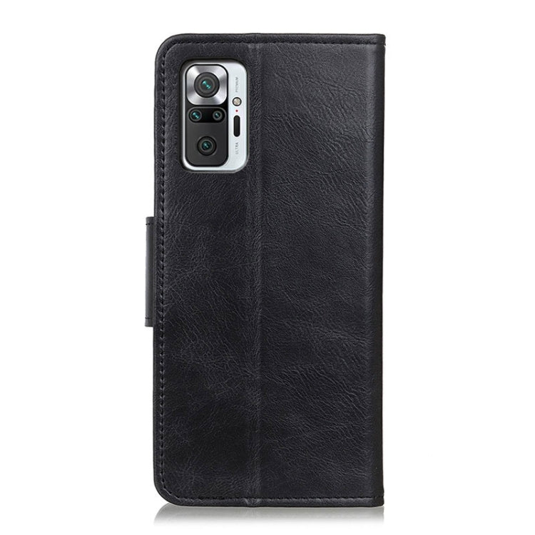 For Xiaomi Redmi Note 10 Pro Mirren Crazy Horse Texture Horizontal Flip Leather Case with Holder & Card Slots & Wallet