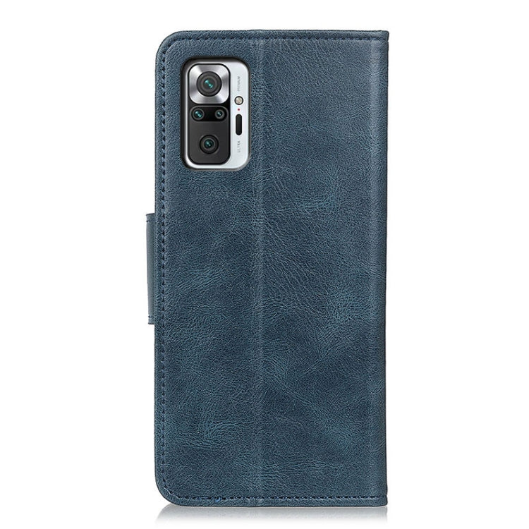 For Xiaomi Redmi Note 10 Pro Mirren Crazy Horse Texture Horizontal Flip Leather Case with Holder & Card Slots & Wallet