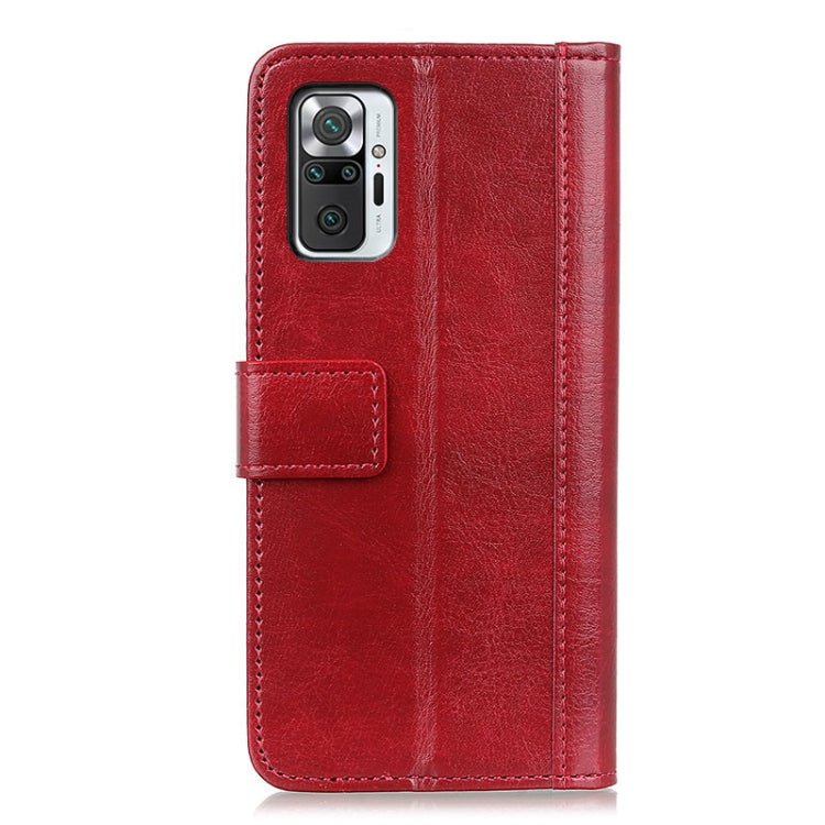 For Xiaomi Redmi Note 10 Pro Peas Crazy Horse Texture Horizontal Flip Leather Case with Holder & Card Slots & Wallet