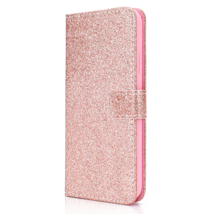 For Xiaomi Mi 11 Glitter Powder Horizontal Flip Leather Case with Card Slots & Holder & Photo Frame & Wallet
