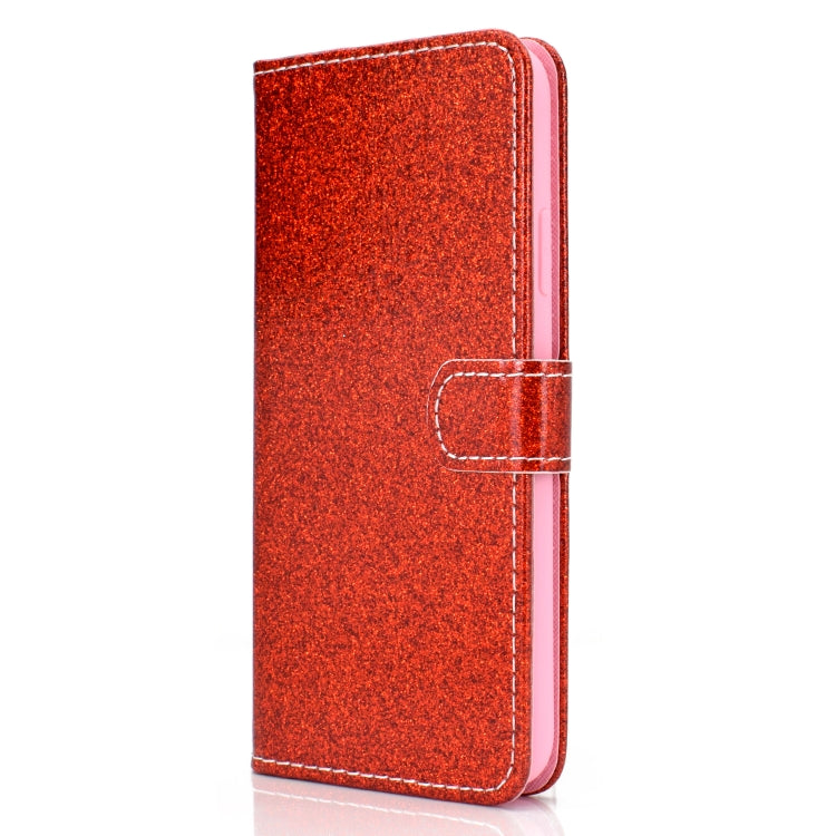 For Xiaomi Mi 11 Glitter Powder Horizontal Flip Leather Case with Card Slots & Holder & Photo Frame & Wallet