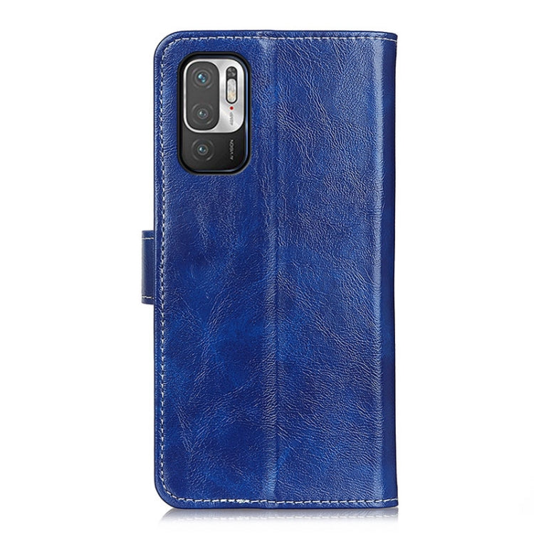 For Xiaomi Poco M3 Pro 4G / Poco M3 Pro 5G / Redmi Note 10 5G Retro Crazy Horse Texture Horizontal Flip Leather Case with Holder & Card Slots & Photo Frame & Wallet