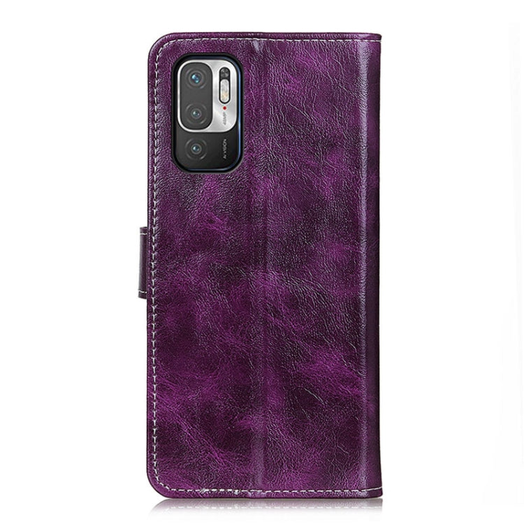 For Xiaomi Poco M3 Pro 4G / Poco M3 Pro 5G / Redmi Note 10 5G Retro Crazy Horse Texture Horizontal Flip Leather Case with Holder & Card Slots & Photo Frame & Wallet