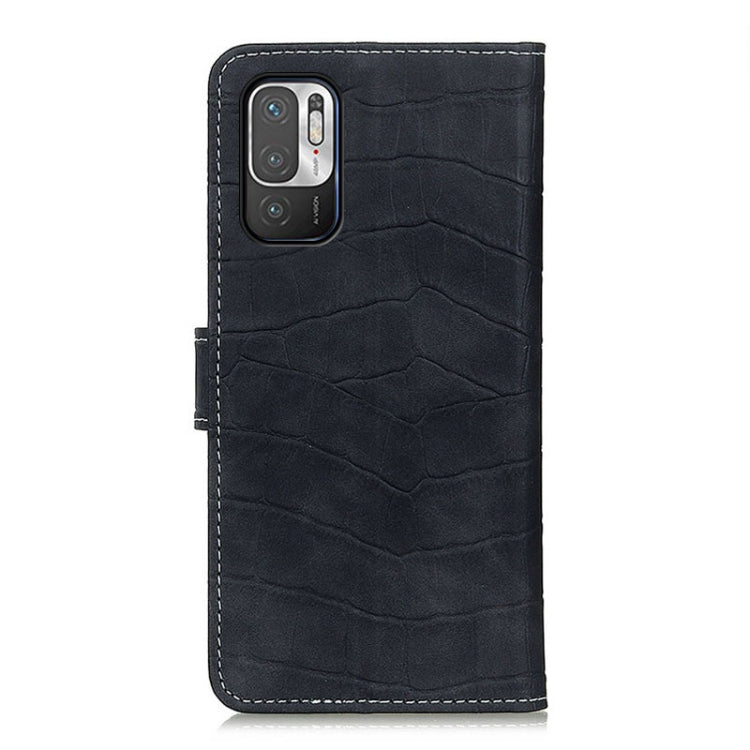 For Xiaomi Poco M3 Pro 4G / Poco M3 Pro 5G / Redmi Note 10 5G Crocodile Texture Horizontal Flip Leather Case with Holder & Card Slots & Wallet