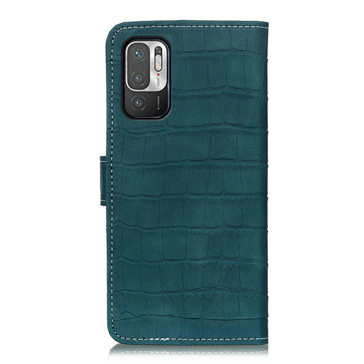 For Xiaomi Poco M3 Pro 4G / Poco M3 Pro 5G / Redmi Note 10 5G Crocodile Texture Horizontal Flip Leather Case with Holder & Card Slots & Wallet