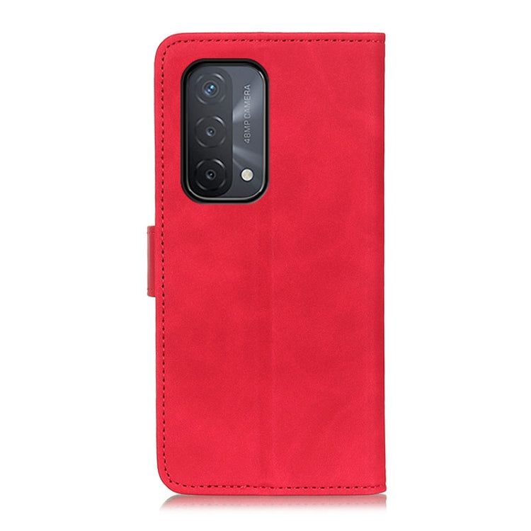 For OPPO A93 5G / A54 5G / A74 5G KHAZNEH Retro Texture PU + TPU Horizontal Flip Leather Case with Holder & Card Slots & Wallet