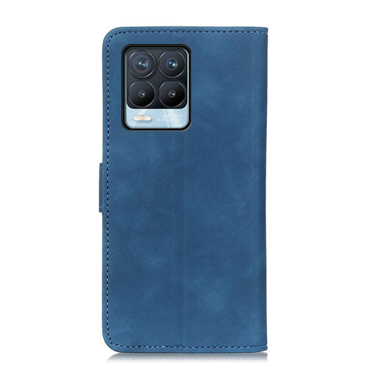 For OPPO Realme 8 / 8 Pro KHAZNEH Retro Texture PU + TPU Horizontal Flip Leather Case with Holder & Card Slots & Wallet