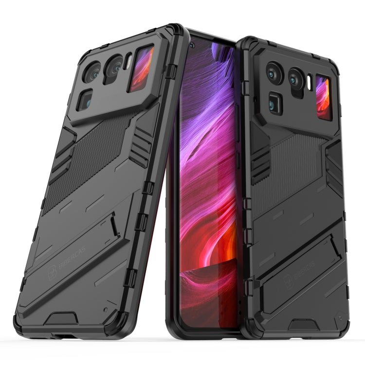 For Xiaomi Mi 11 Ultra Punk Armor 2 in 1 PC + TPU Shockproof Case with Invisible Holder