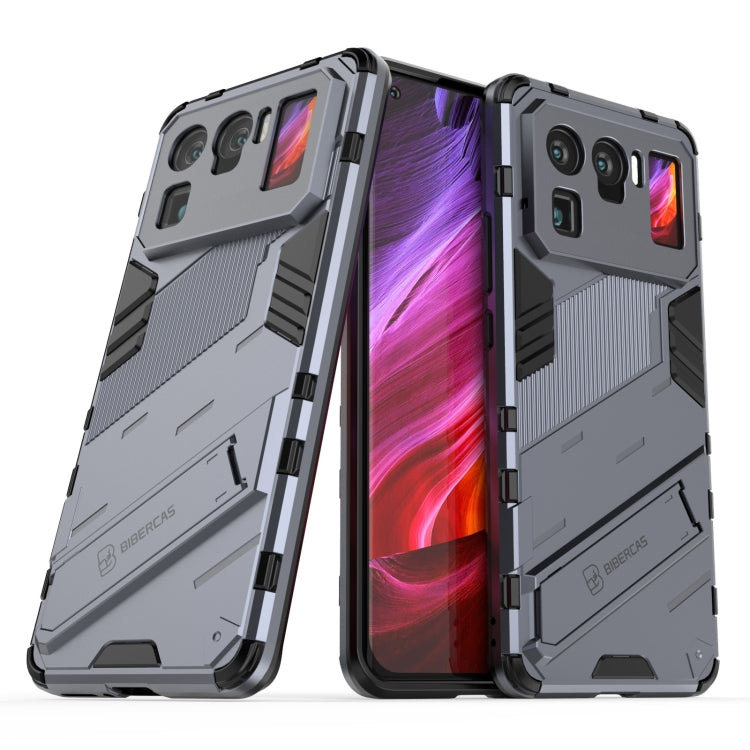 For Xiaomi Mi 11 Ultra Punk Armor 2 in 1 PC + TPU Shockproof Case with Invisible Holder