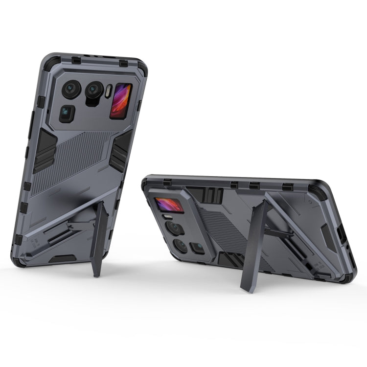 For Xiaomi Mi 11 Ultra Punk Armor 2 in 1 PC + TPU Shockproof Case with Invisible Holder