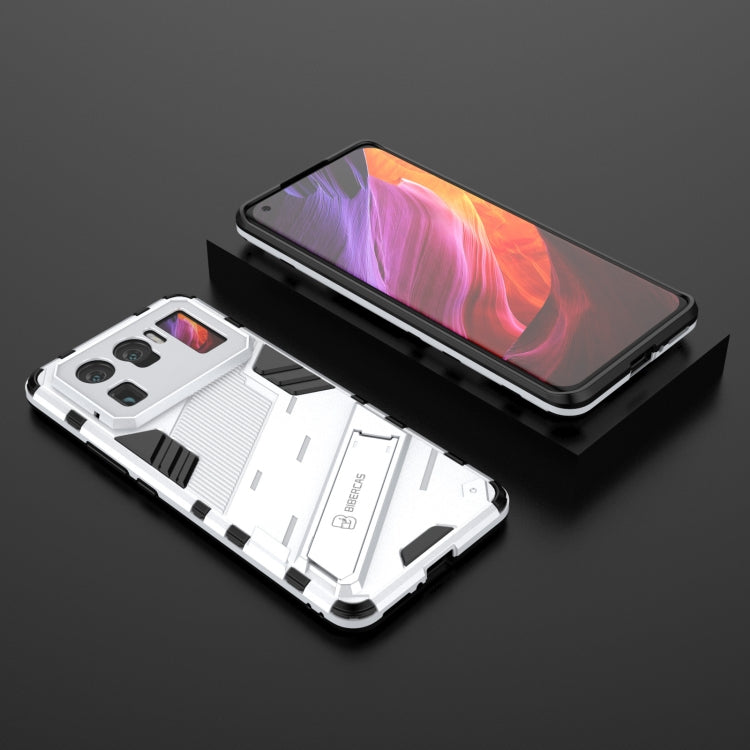 For Xiaomi Mi 11 Ultra Punk Armor 2 in 1 PC + TPU Shockproof Case with Invisible Holder