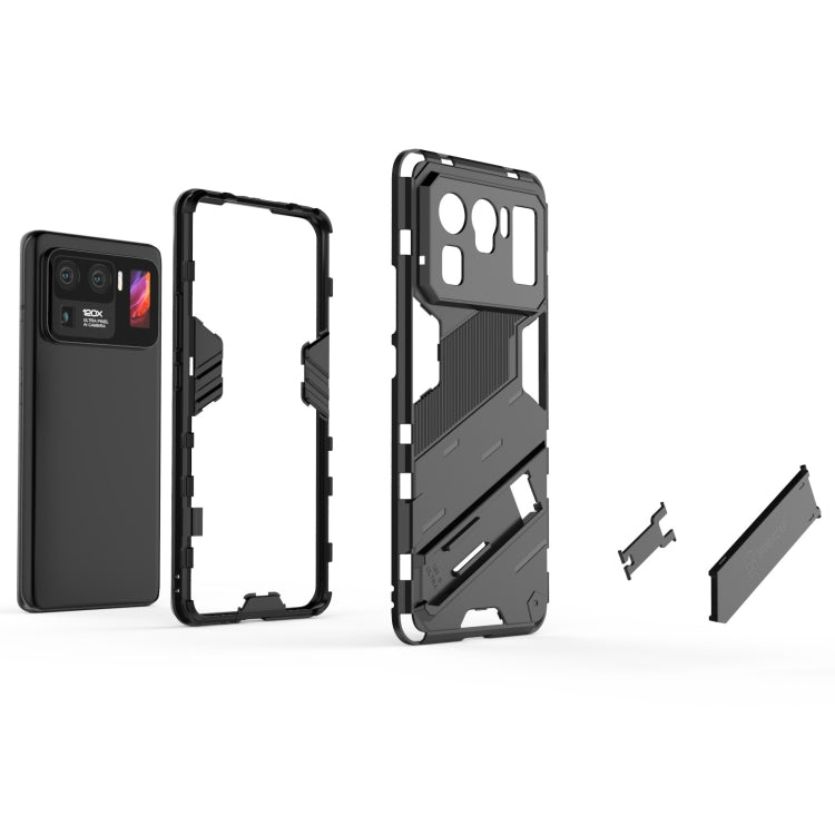 For Xiaomi Mi 11 Ultra Punk Armor 2 in 1 PC + TPU Shockproof Case with Invisible Holder