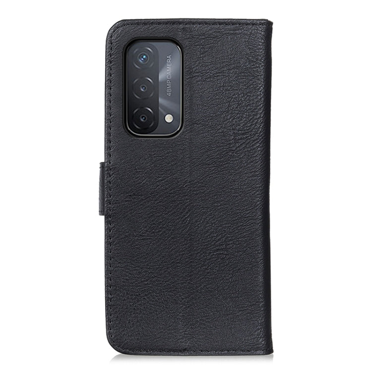 For OPPO A93 5G / A54 5G / A74 5G KHAZNEH Cowhide Texture Horizontal Flip Leather Case with Holder & Card Slots & Wallet