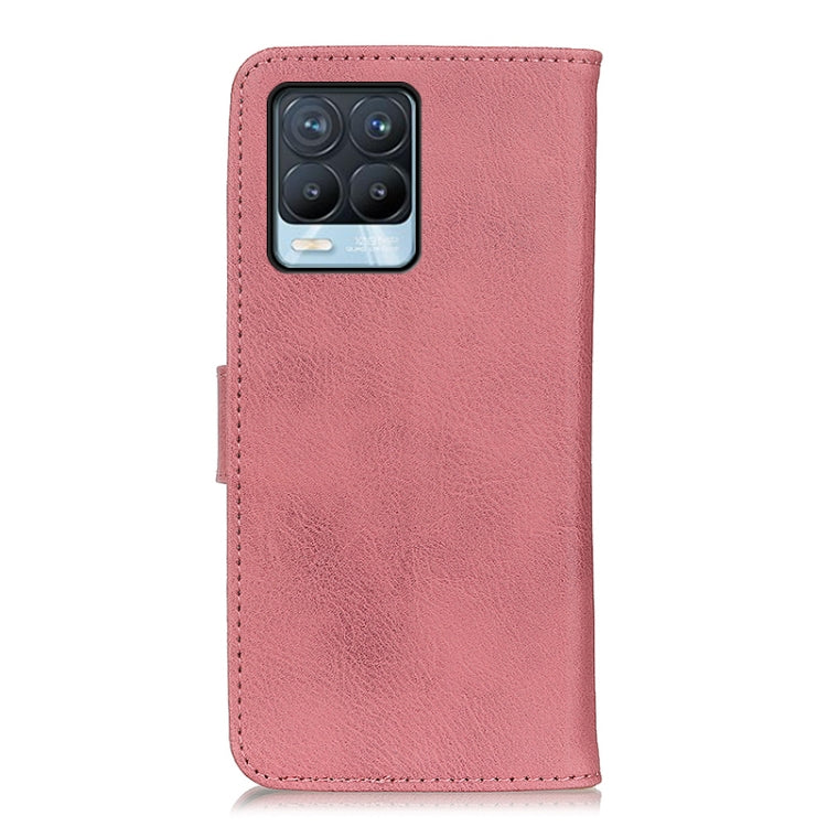 For OPPO Realme 8 / 8 Pro KHAZNEH Cowhide Texture Horizontal Flip Leather Case with Holder & Card Slots & Wallet
