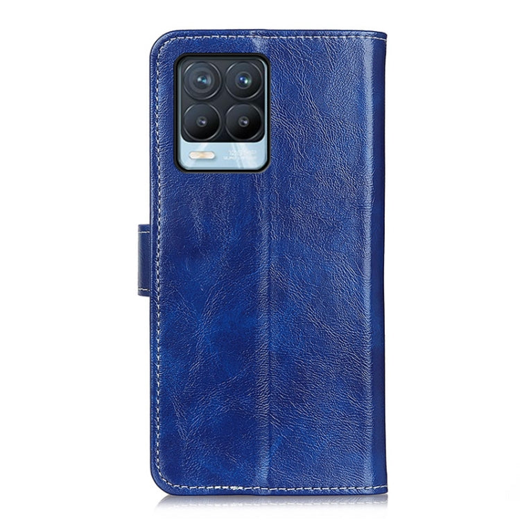 For OPPO Realme 8 / 8 Pro Retro Crazy Horse Texture Horizontal Flip Leather Case with Holder & Card Slots & Photo Frame & Wallet