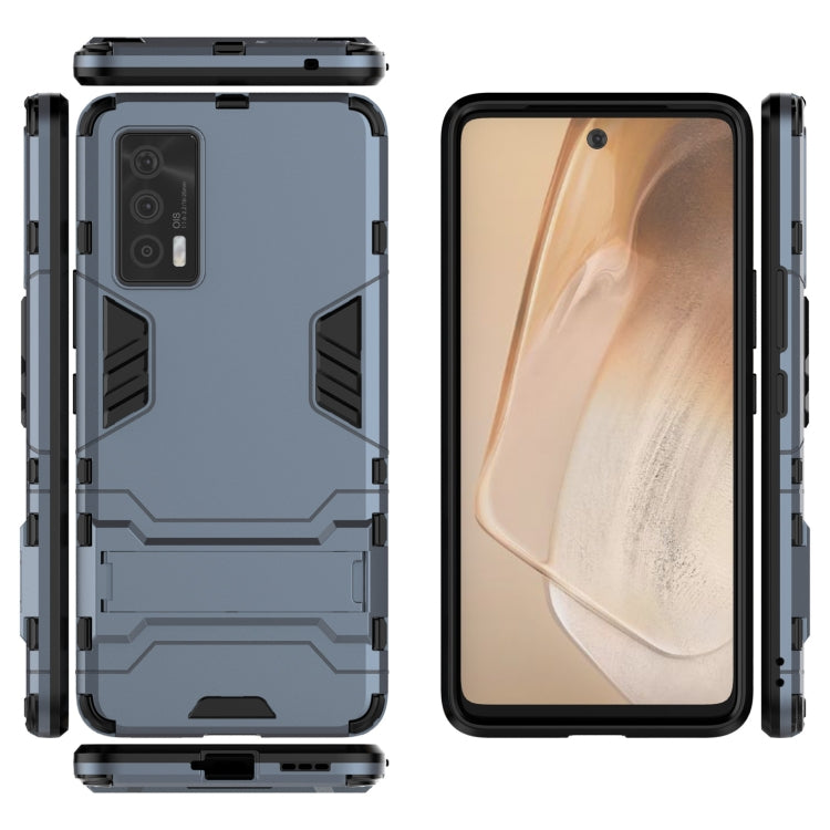 For vivo iQOO Neo5 PC + TPU Shockproof Protective Case with Holder