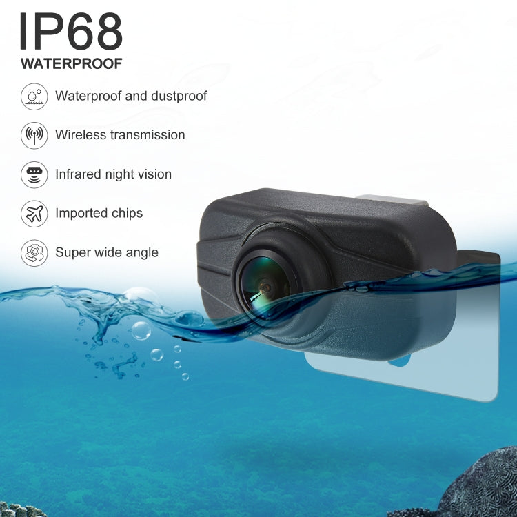 PZ719 Car 5 inch 1080P HD Digital Signal Wireless Reversing Image Rear View Camera