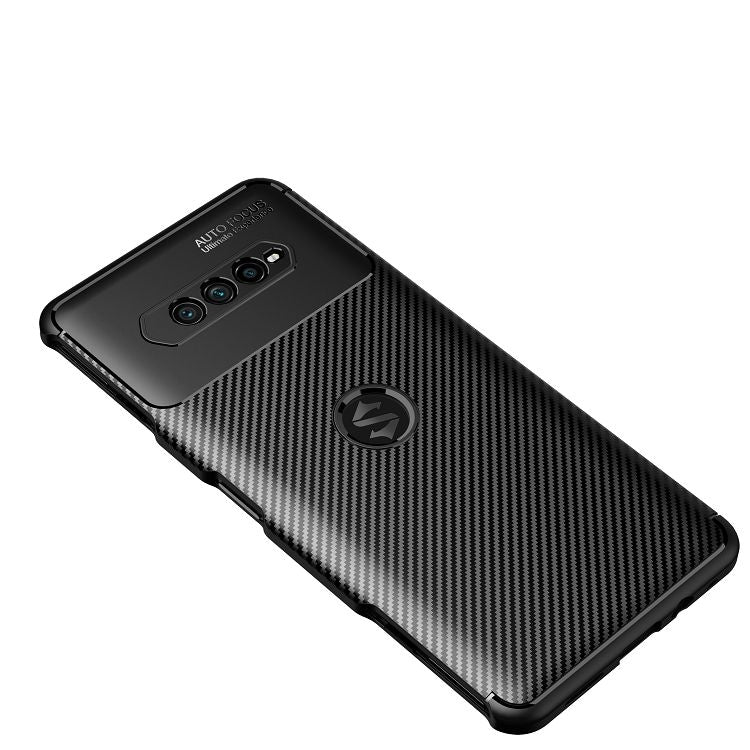 For Xiaomi Black Shark 4 Carbon Fiber Texture Shockproof TPU Case