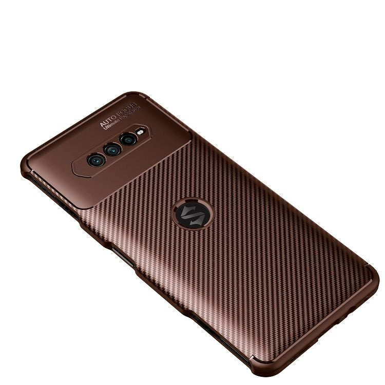 For Xiaomi Black Shark 4 Carbon Fiber Texture Shockproof TPU Case