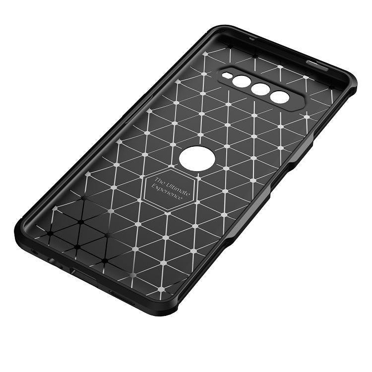 For Xiaomi Black Shark 4 Carbon Fiber Texture Shockproof TPU Case