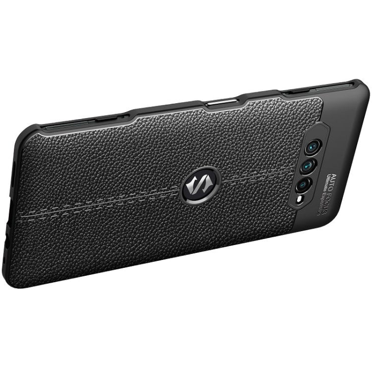 For Xiaomi Black Shark 4 Litchi Texture TPU Shockproof Case