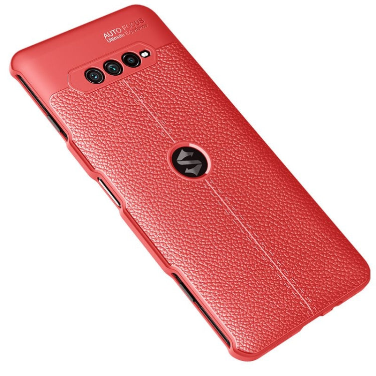 For Xiaomi Black Shark 4 Litchi Texture TPU Shockproof Case