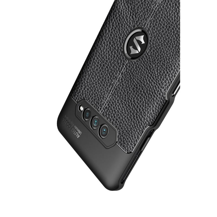 For Xiaomi Black Shark 4 Litchi Texture TPU Shockproof Case