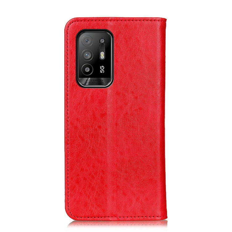 For OPPO F19 Pro+ 5G / Reno5 Z / Reno6 Z Magnetic Crazy Horse Texture Horizontal Flip Leather Case with Holder & Card Slots & Wallet