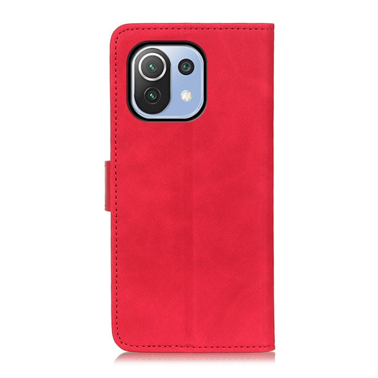 For Xiaomi Mi 11 Lite 5G / 4G KHAZNEH Retro Texture Horizontal Flip Leather Case with Holder & Card Slots & Wallet