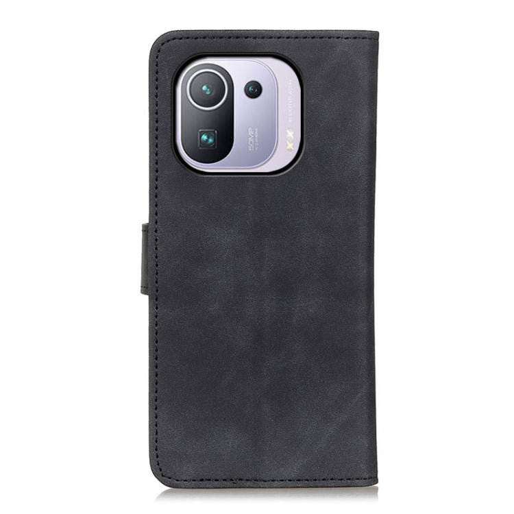 For Xiaomi Mi 11 Pro 5G / 4G KHAZNEH Retro Texture Horizontal Flip Leather Case with Holder & Card Slots & Wallet