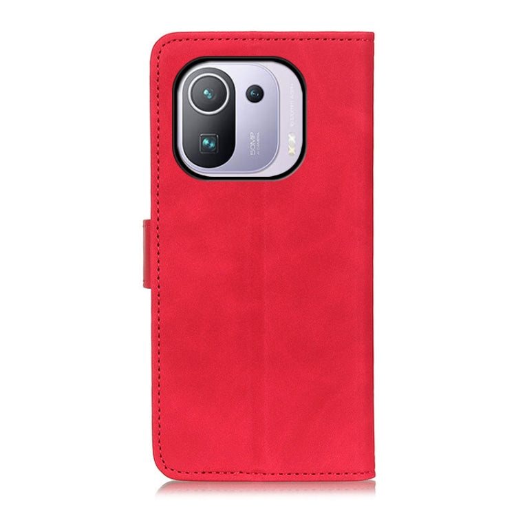 For Xiaomi Mi 11 Pro 5G / 4G KHAZNEH Retro Texture Horizontal Flip Leather Case with Holder & Card Slots & Wallet